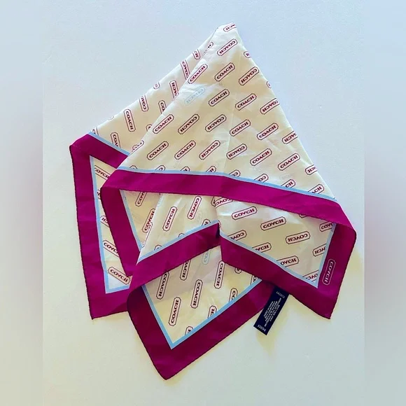 COACH || Monogram Neck Scarf. Sz. - Picture 5 of 13